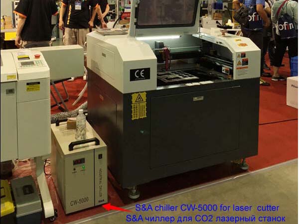 S&A чиллер CW-5000 для CO2 лазерный станок