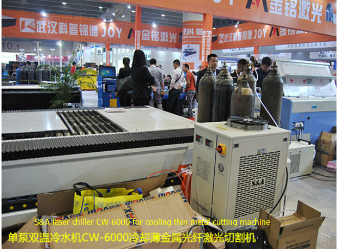 S&A охладитель CW-6000 лазера для охлаждать тонкий автомат для резки металла
