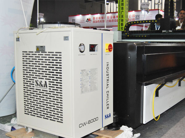 Машина CW-6000 охладителя воды S&A промышленная рециркулируя для охлаждая автомата для резки лазера