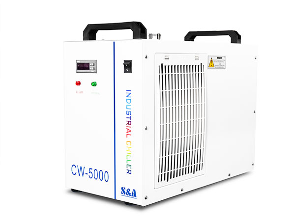 compact recirculating laser chiller