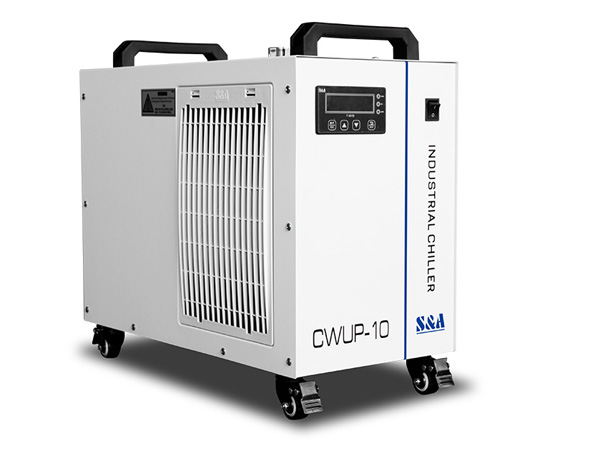 Ultraviolet laser portable water chiller