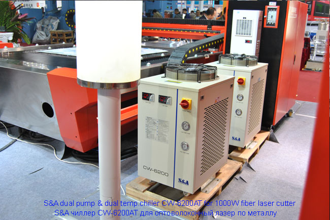 S&A чиллер CW-6200AT для оптоволоконный лазер по металлу