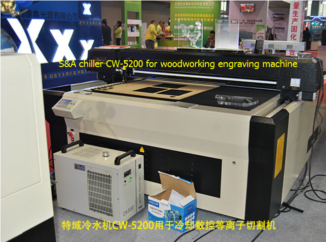 S&A чиллер CW-5200 для гравировальный станок Woodworking