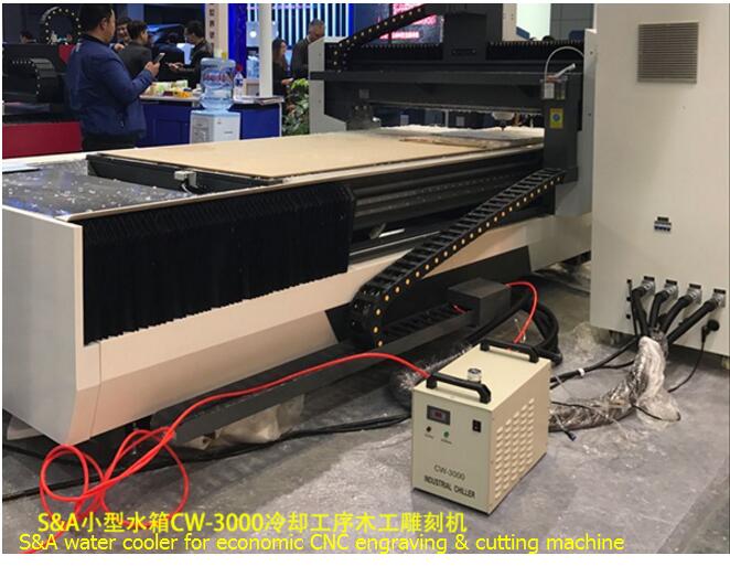 S&A воды кулер для гравировки экономической части CNC & автомат для резки